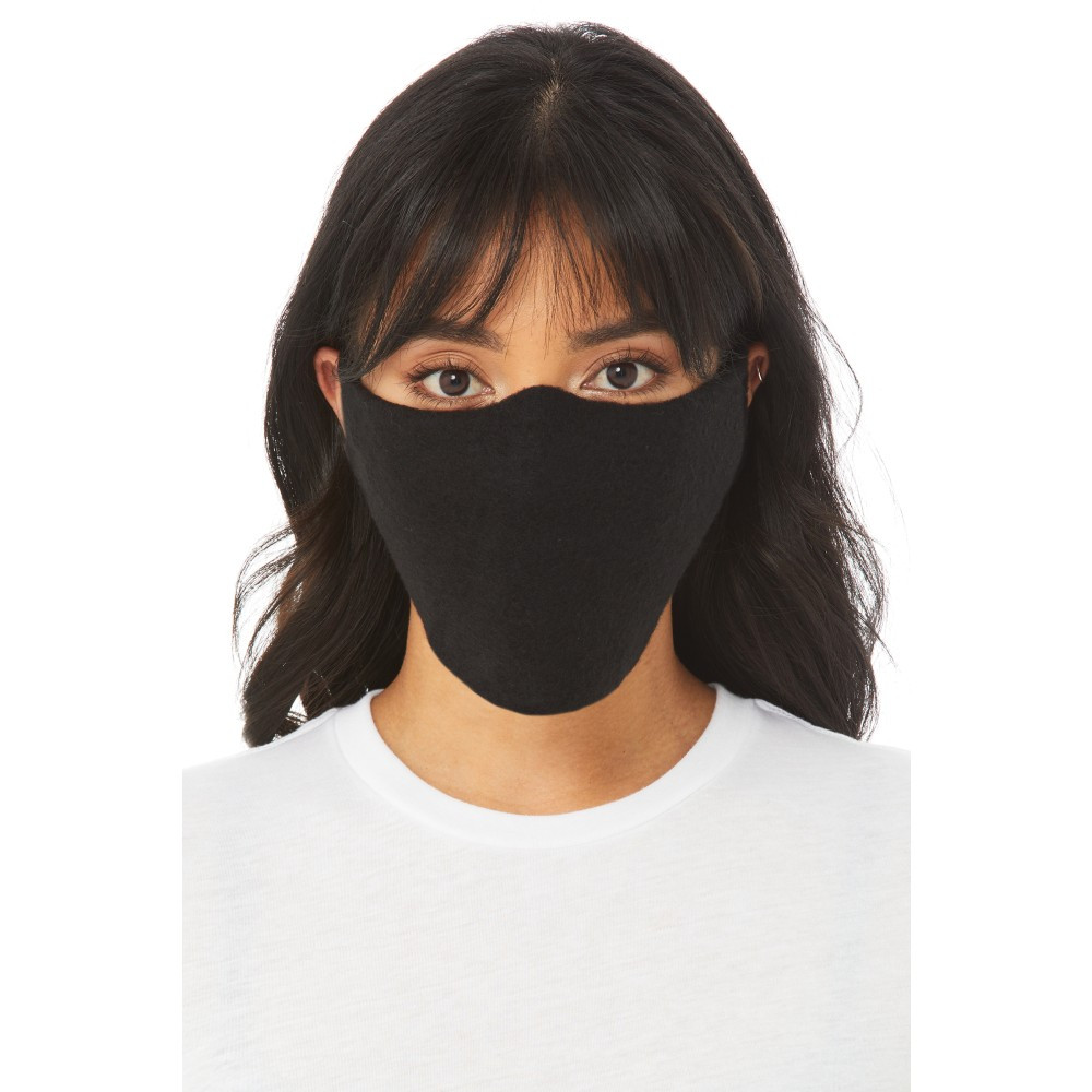 COLOR IMAGE APPAREL, INC. Bella + Canvas SF323  Cloth Face Coverings, Black, Pack Of 10