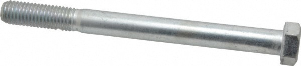 MSC MSC-30145-7 Hex Head Cap Screw: 5/8-11 x 7", Grade 5 Steel, Zinc-Plated