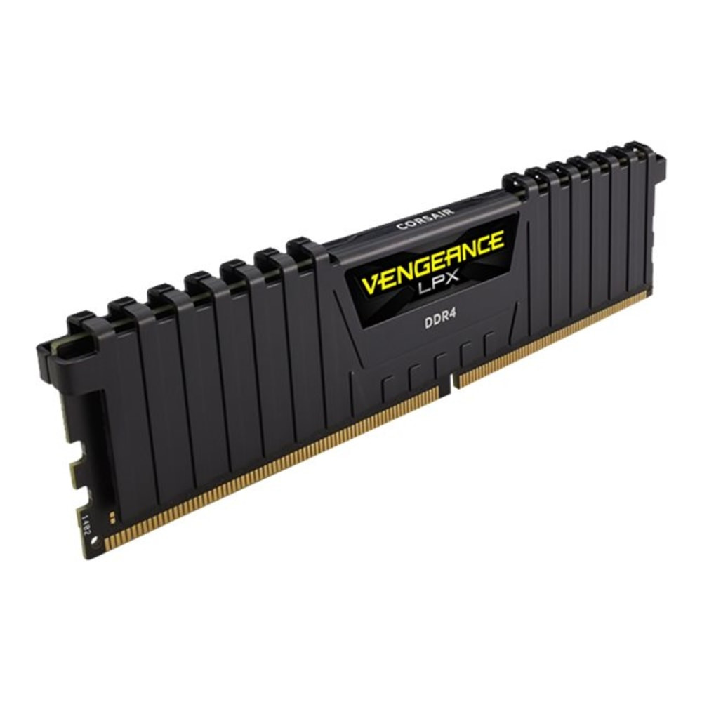 CORSAIR MEMORY, INC. Corsair CMK32GX4M2A2400C16  Vengeance LPX 32GB (2 x 16GB) DDR4 SDRAM Memory Kit - 32 GB (2 x 16GB) - DDR4-2400/PC4-19200 DDR4 SDRAM - 2400 MHz - CL16 - 1.20 V - Unbuffered - 288-pin - DIMM