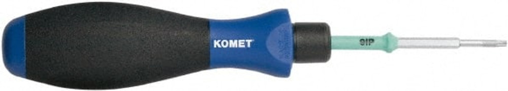 Komet 80950062 Flag-Handle Driver for Indexables: TP10 Torx Plus Drive