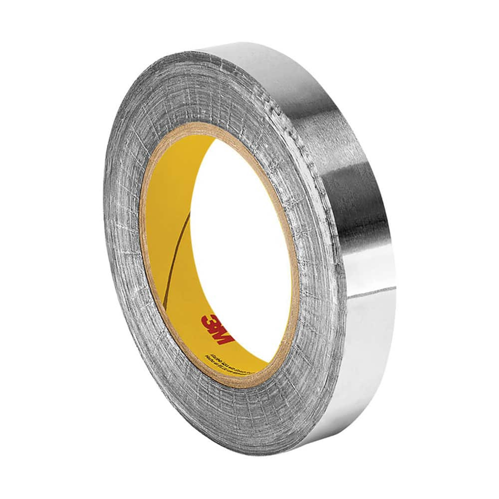 3M Duct Tape: 6" Wide, 4.6 mil Thick, Aluminum Foil 888519010693