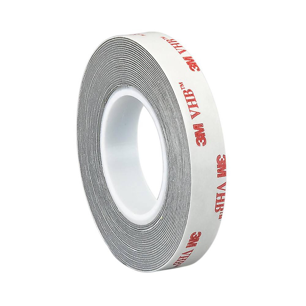 3M Duct Tape: 1/2" Wide, 3.5 mil Thick, Aluminum Foil 888519066683