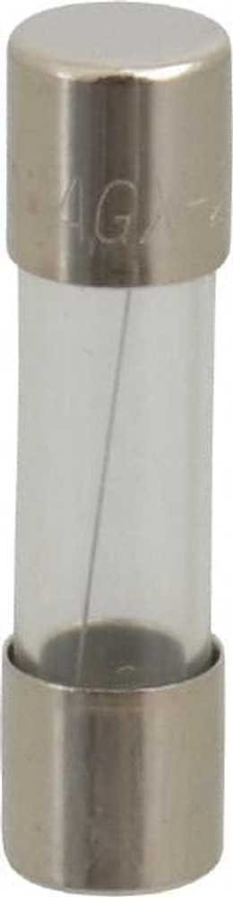 Cooper Bussmann AGX-2-1/2 Cartridge Fast-Acting Fuse: 2.5 A, 1" OAL, 1/4" Dia