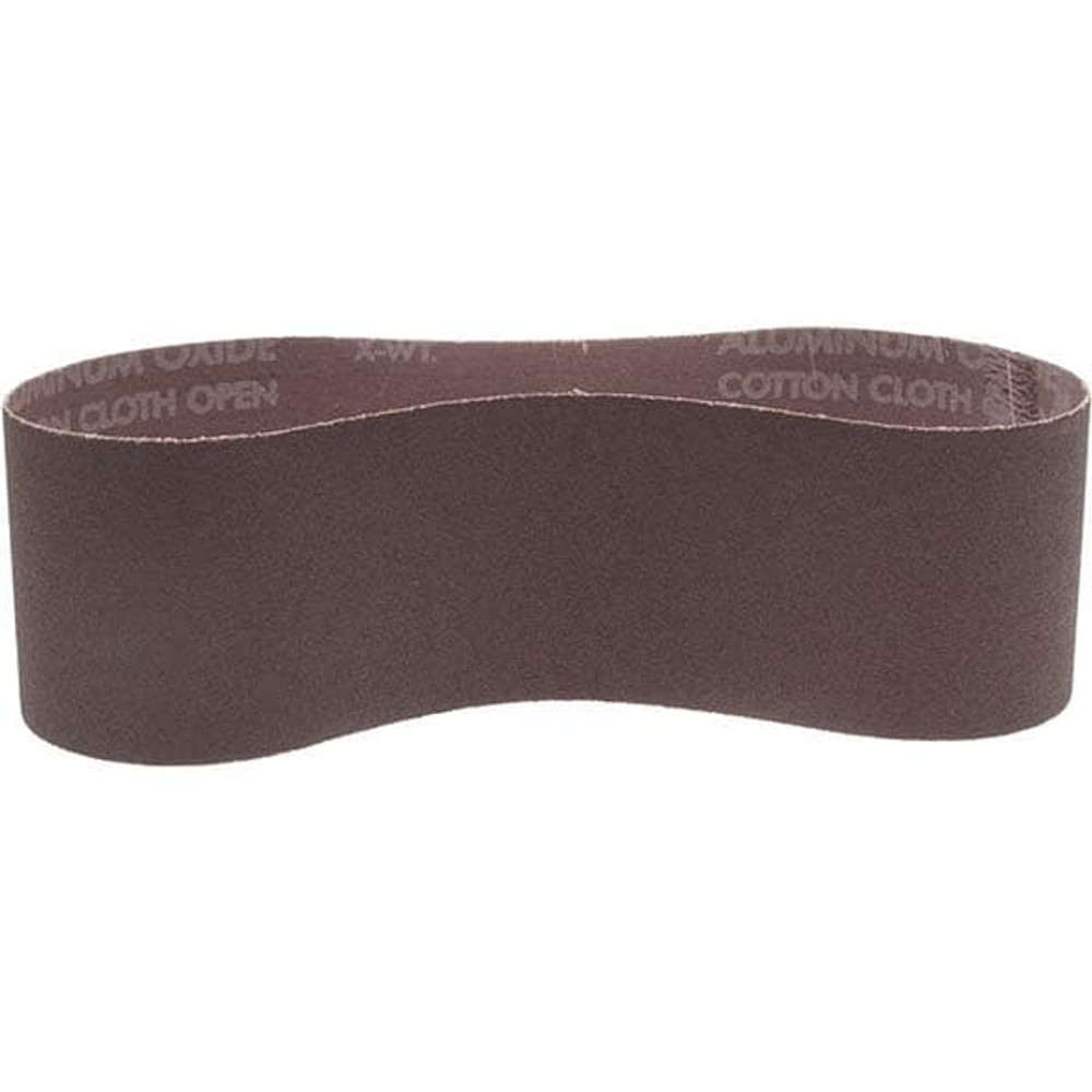 Norton 78072727932 Abrasive Belt:  3" Wide, 24" OAL, 120 Grit, Aluminum Oxide