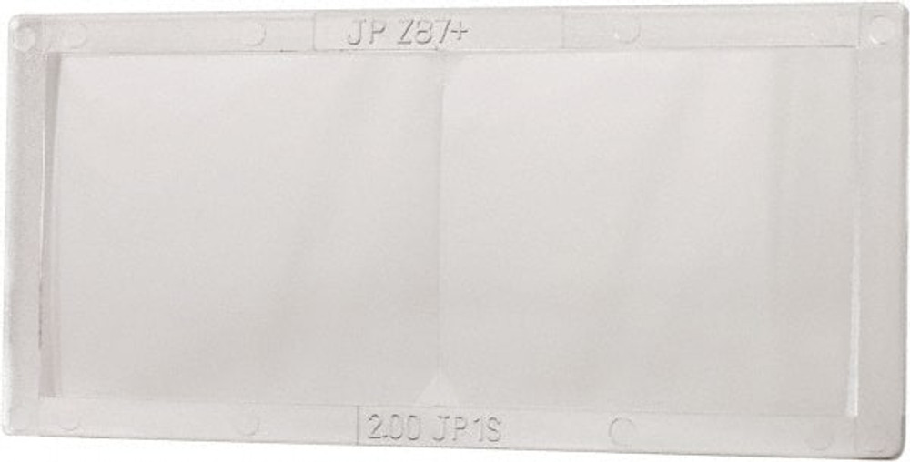 Jackson Safety 16068 4" Wide x 2" High, Polycarbonate Lens Magnifier