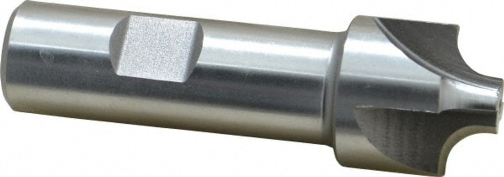 Keo 14270 Corner Rounding End Mill: 1/4" Radius, 1" Diam, 4 Flutes, High Speed Steel