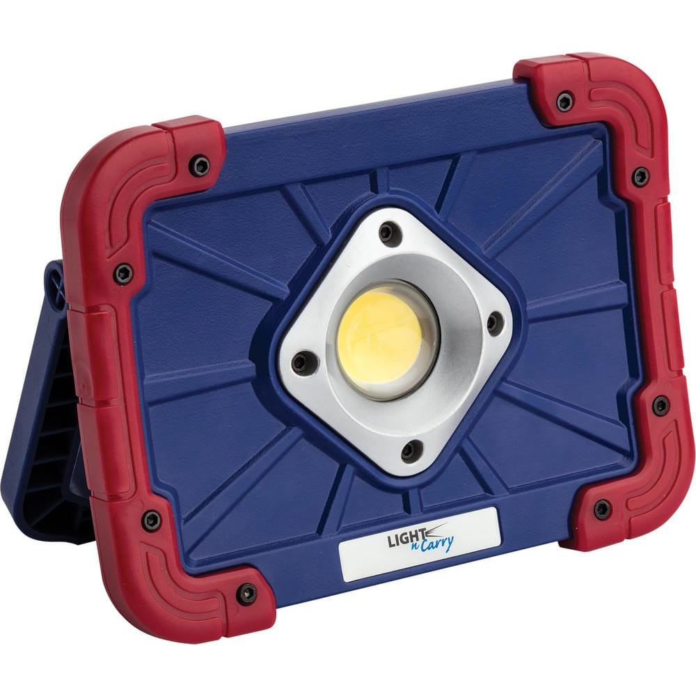 Light-N-Carry LNC2150 Cordless Work Lights; Light Technology: LED; Voltage: 3.70; Light Type: Flood Beam Light; Run Time: 3; Bulb Type: COB LED; Lumens: 1000; Mount Type: Magnetic; Batteries Included: Yes; Battery Size: 3.7V; Battery Chemistry: Lithi