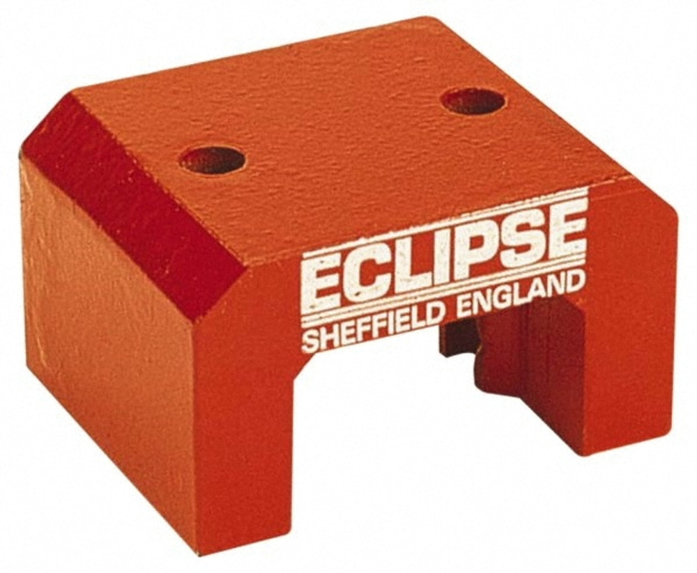 Eclipse 816 2 Hole, 0.374" Hole Diam, 3-1/4" Overall Width, 3-1/8" Deep, 2-1/8" High, 101 Lb Average Pull Force, Alnico Power Magnets