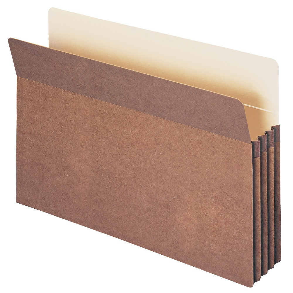 SMEAD MFG CO Smead 1526EB  Expanding File Pockets, 3 1/2in Expansion, 9 1/2in x 14 3/4in, 30% Recycled, Redrope