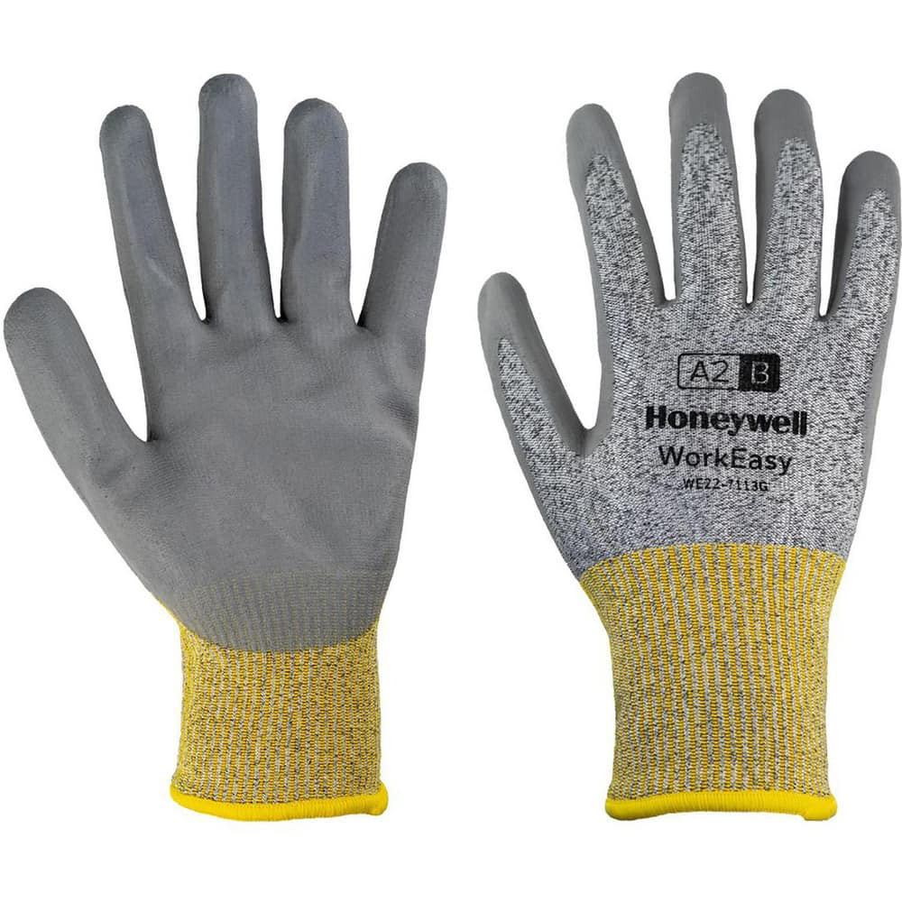 Honeywell WE22-7113G-10/X Cut & Puncture Resistant Gloves; Glove Type: Cut-Resistant ; Coating Coverage: Palm & Fingertips ; Coating Material: Polyurethane ; Primary Material: HPPE ; Gender: Unisex ; Men's Size: X-Large