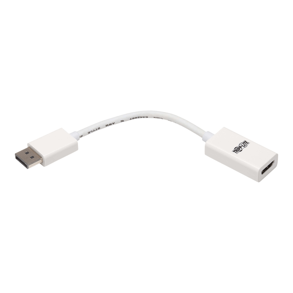 TRIPP LITE P136-06N-HDR-W  DisplayPort To HDMI Active Adapter, White