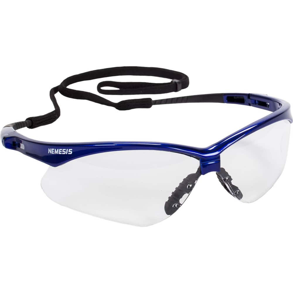 KleenGuard 47384 Safety Glass: KleenVision Anti-Fog & Scratch-Resistant, Polycarbonate, Clear Lenses, Full-Framed, UV Protection