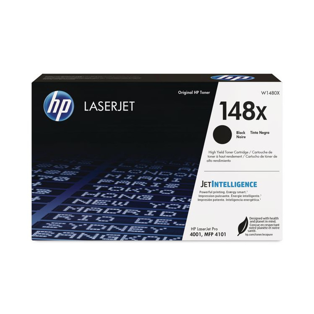 HP INC W1480X HP 148X, (W1480X) High-Yield Black Original LaserJet Toner Cartridge