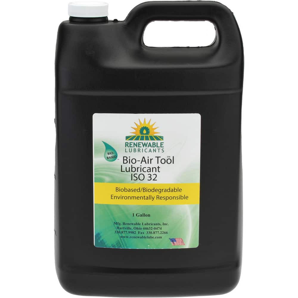 Renewable Lubricants 83113 1 Gal Bottle, ISO 32, Air Tool Oil