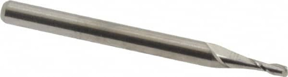 M.A. Ford. 12106250 Square End Mill: 1/16'' Dia, 3/16'' LOC, 1/8'' Shank Dia, 1-1/2'' OAL, 2 Flutes, Solid Carbide