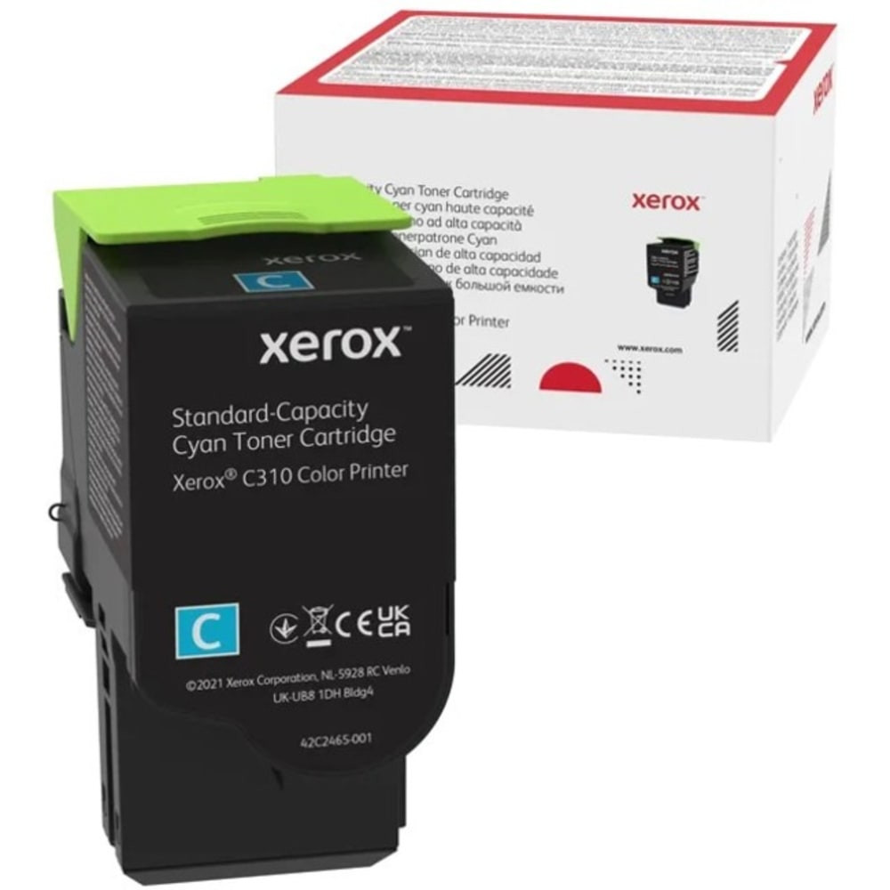 XEROX CORPORATION Xerox 006R04357  Original Standard Yield Laser Toner Cartridge - Single Pack - Cyan - 1 / Pack - 2000 Pages