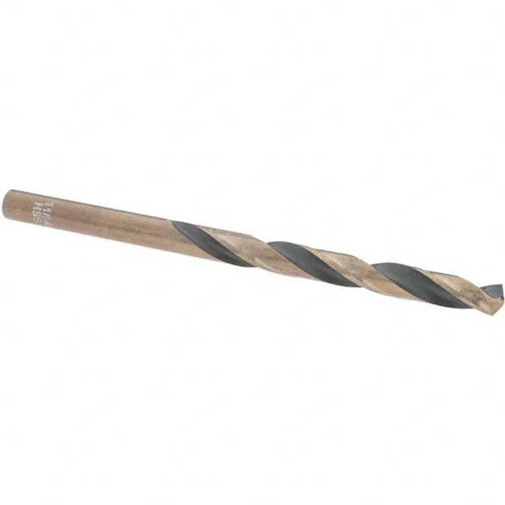 Import BDNA--20907-1 Mechanics Drill Bit: 11/64" Dia, 135 ° Point, High Speed Steel, Straight-Cylindrical Shank, Split Point