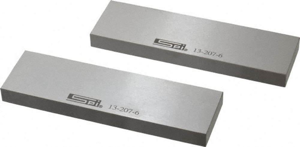 SPI 13-207-6 6" Long x 1-3/4" High x 1/2" Thick, Steel Parallel