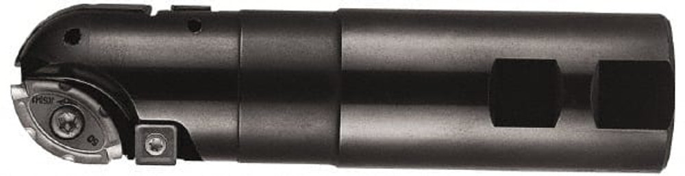 Dijet SWB-2100-125-8 Indexable Ball Nose End Mill: 1" Cut Dia, 8" OAL