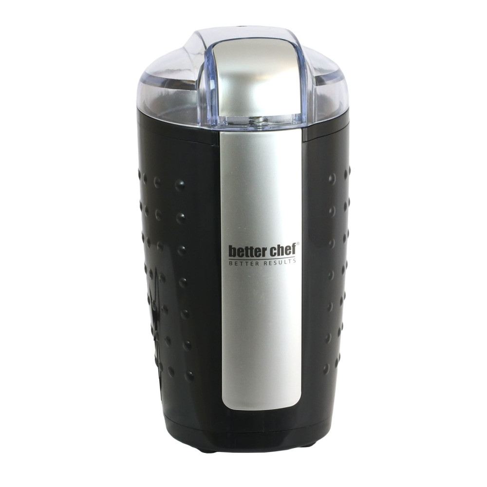 CRYSTAL PROMOTIONS 995102729M Better Chef Coffee and Spice Grinder, Black