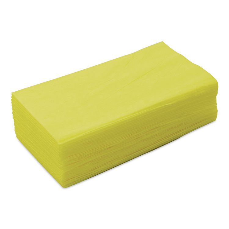 CHICOPEE, INC Chix® 0911 Masslinn Dust Cloths, 24 x 24, Yellow, 50/Bag, 2 Bags/Carton