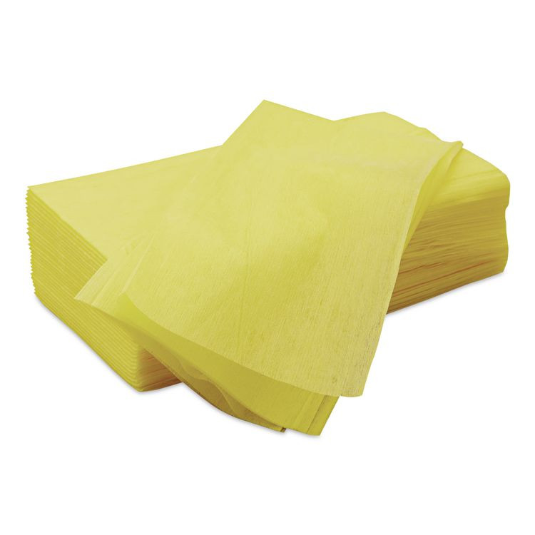 CHICOPEE, INC Chix® 0911 Masslinn Dust Cloths, 24 x 24, Yellow, 50/Bag, 2 Bags/Carton