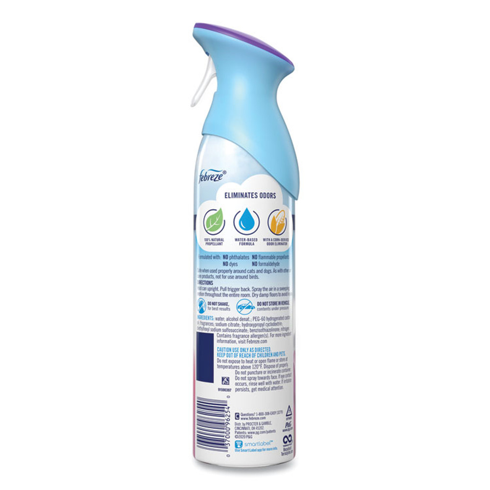 PROCTER & GAMBLE Febreze® 96254EA AIR, Spring and Renewal, 8.8 oz Aerosol Spray