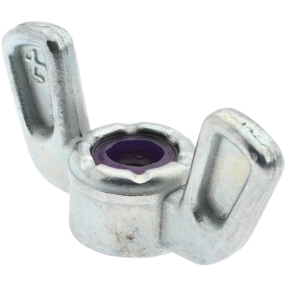 Value Collection KP79452 1/4-20 UNC, Zinc Plated, Zinc Alloy Locking Wing Nut