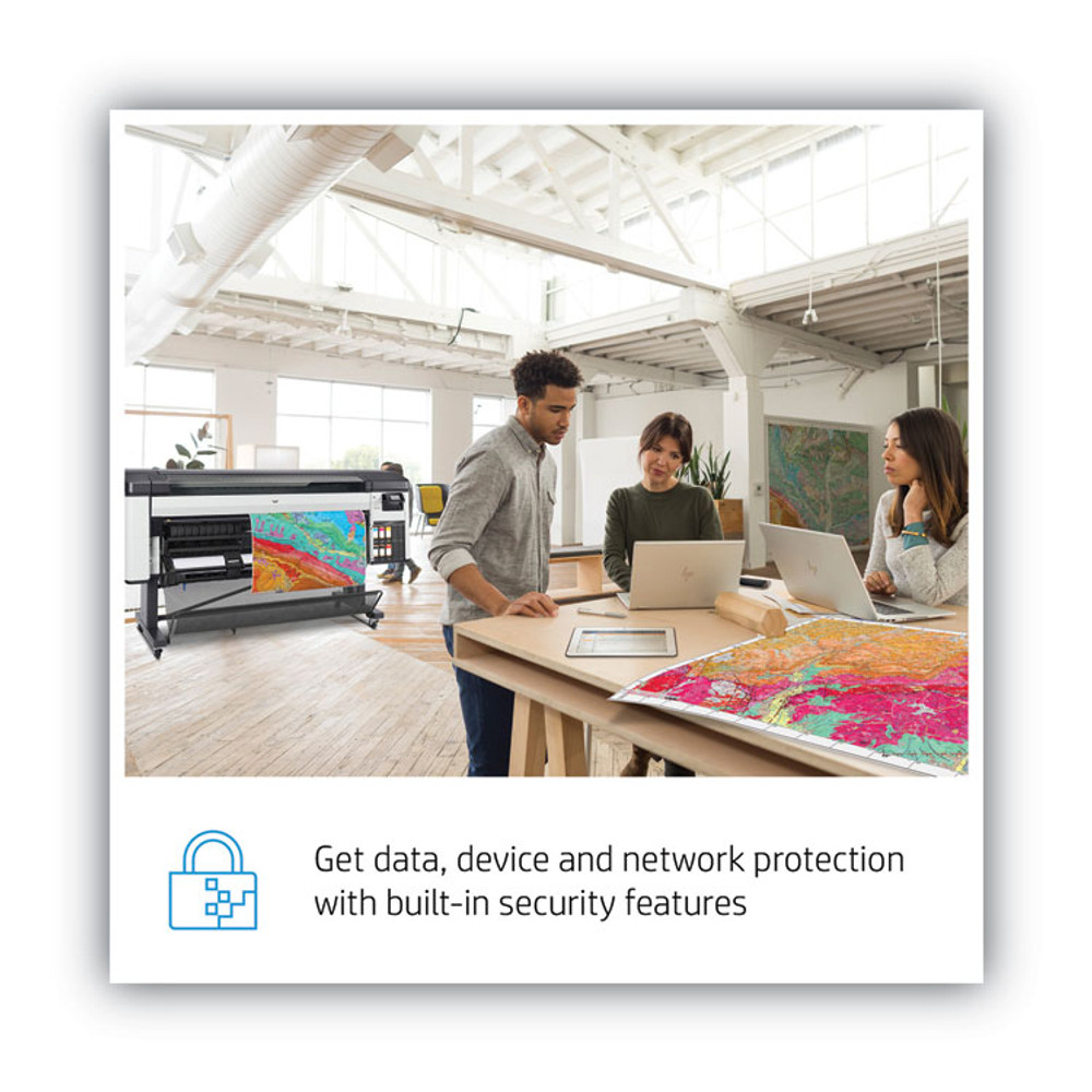 HP INC 2QU25A DesignJet Z6 Pro 64" Wireless Wide Format Inkjet Printer