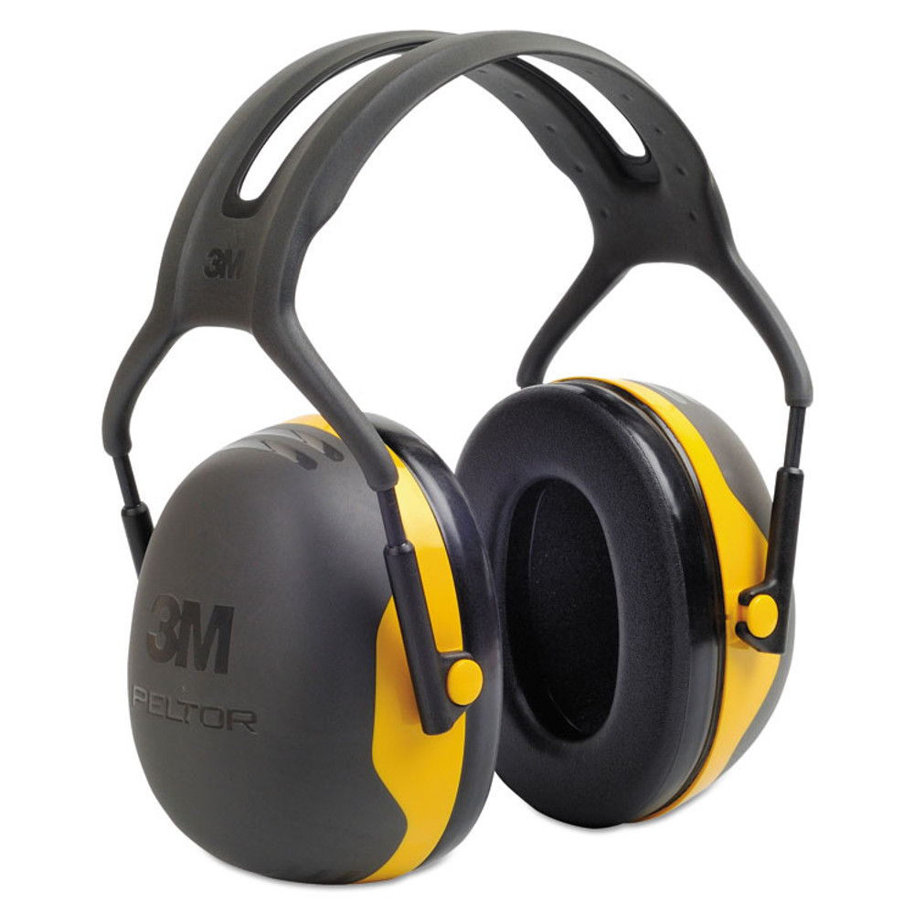 3M/COMMERCIAL TAPE DIV. X2A PELTOR X2 Earmuffs, 24 dB NRR, Yellow/Black
