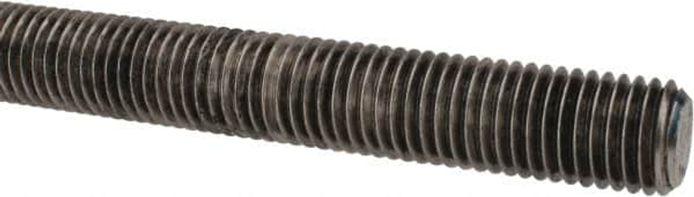 MSC 09146 Threaded Rod: 3/4-10, 6' Long, Stainless Steel, Grade 304 (18-8)