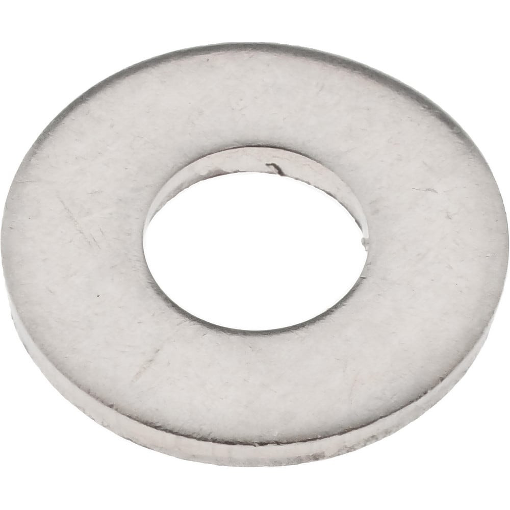 MSC MS15795-841 8" Screw Standard Flat Washer: Grade 300 Stainless Steel, Passivated Finish