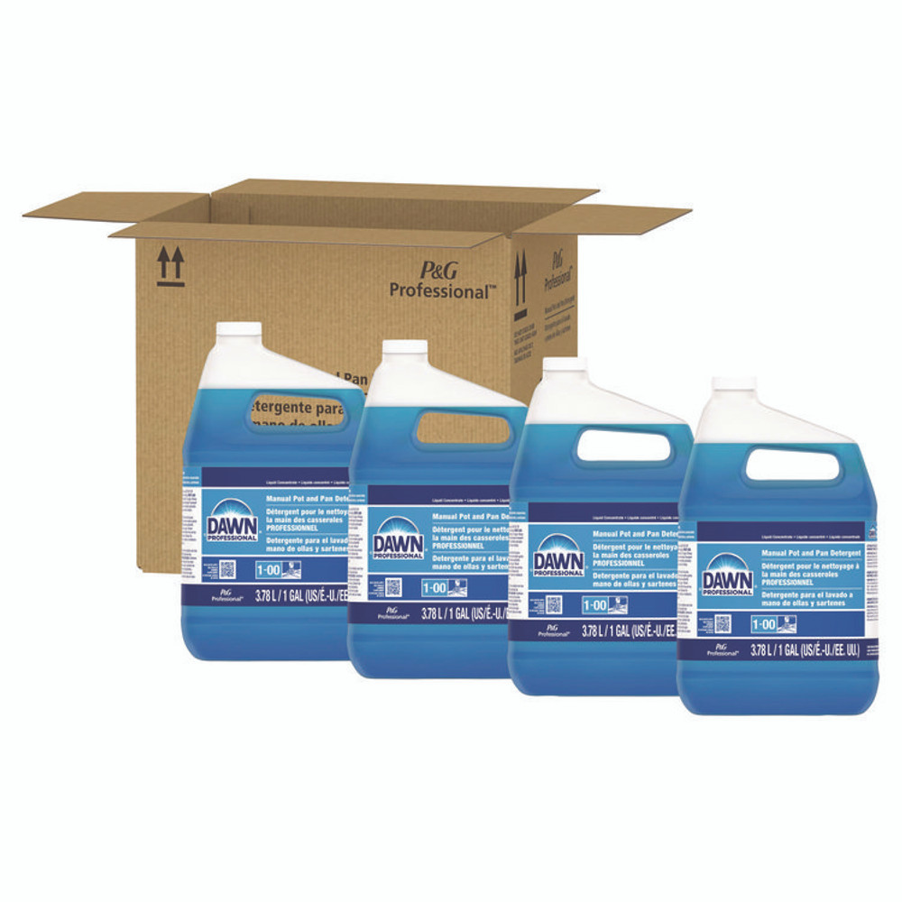 PROCTER & GAMBLE Dawn® Professional 57446 Manual Pot/Pan Dish Detergent, Original Scent, 1 gal Jug, 4/Carton