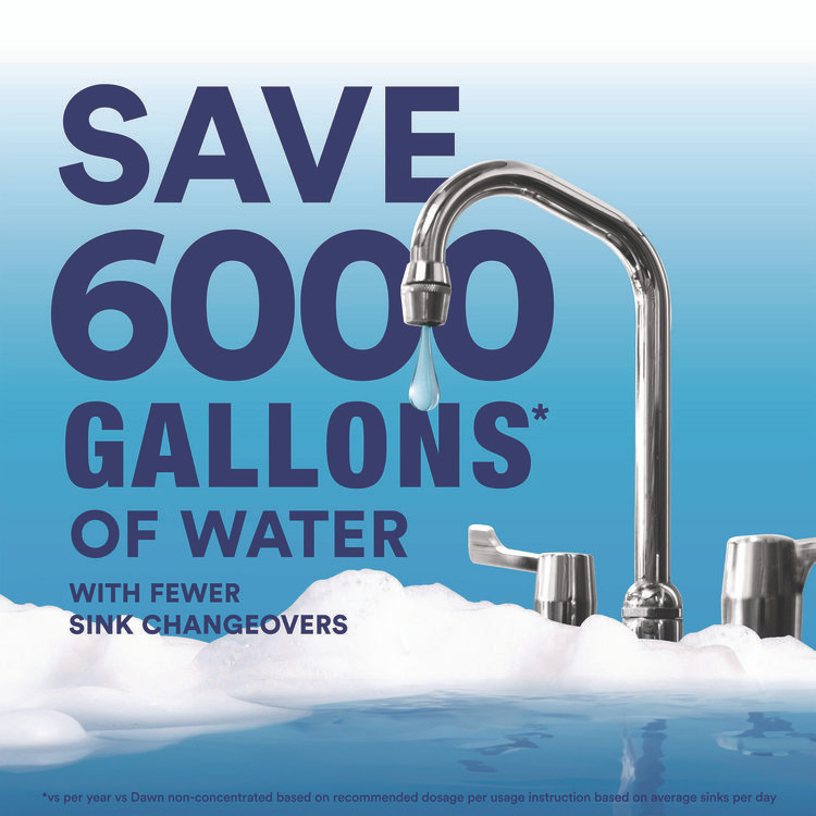 PROCTER & GAMBLE Dawn® Professional 57446 Manual Pot/Pan Dish Detergent, Original Scent, 1 gal Jug, 4/Carton