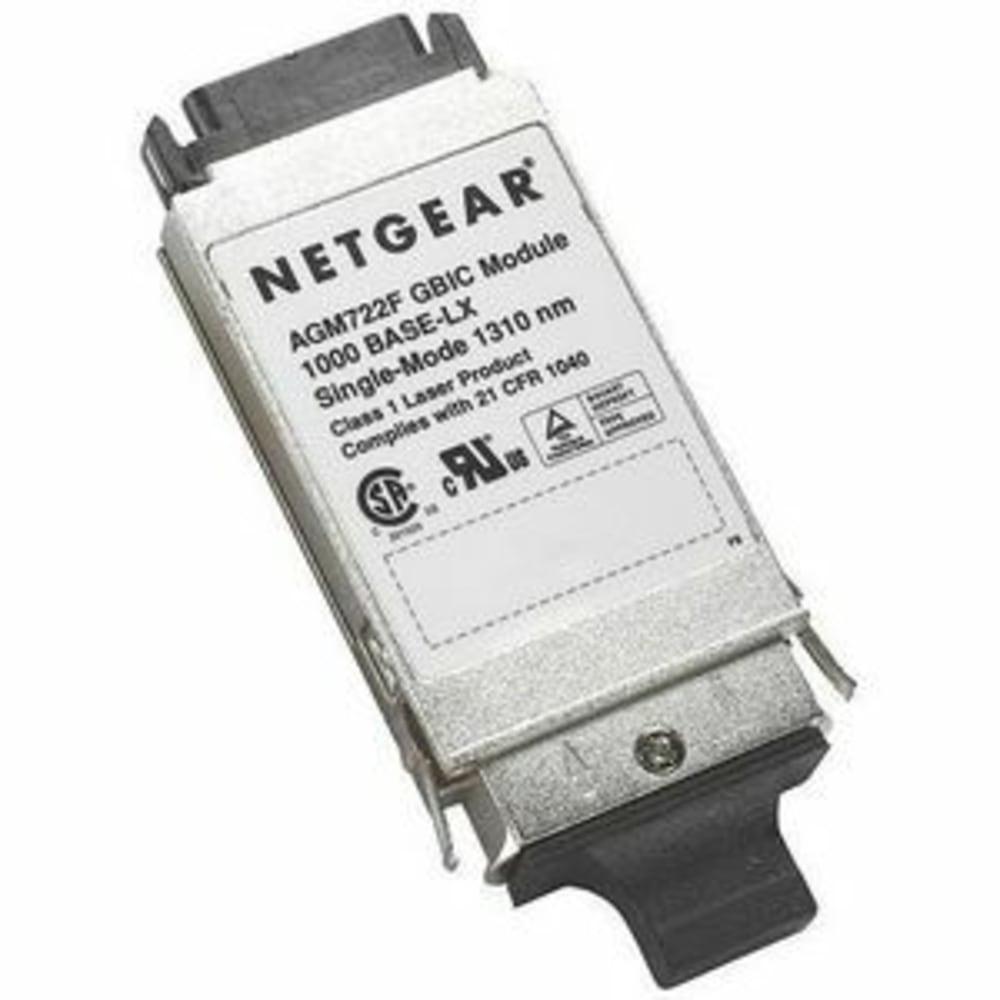 NETGEAR INC. Netgear AGM722F  ProSafe AGM722F 1000Base-LX GBIC - 1 x 1000Base-LX