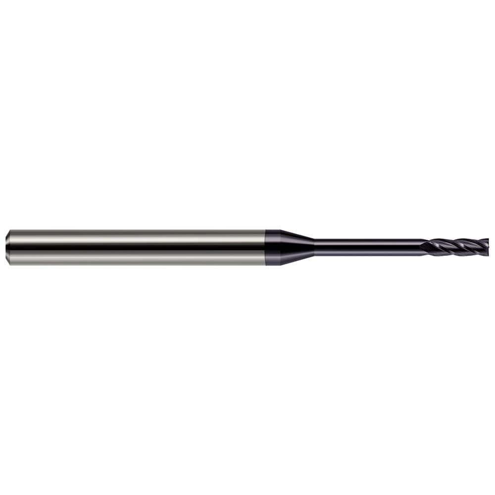 Harvey Tool 846120-C3 Square End Mill: 0.5 mm Dia, 0.06" LOC, 4 Flutes, Solid Carbide