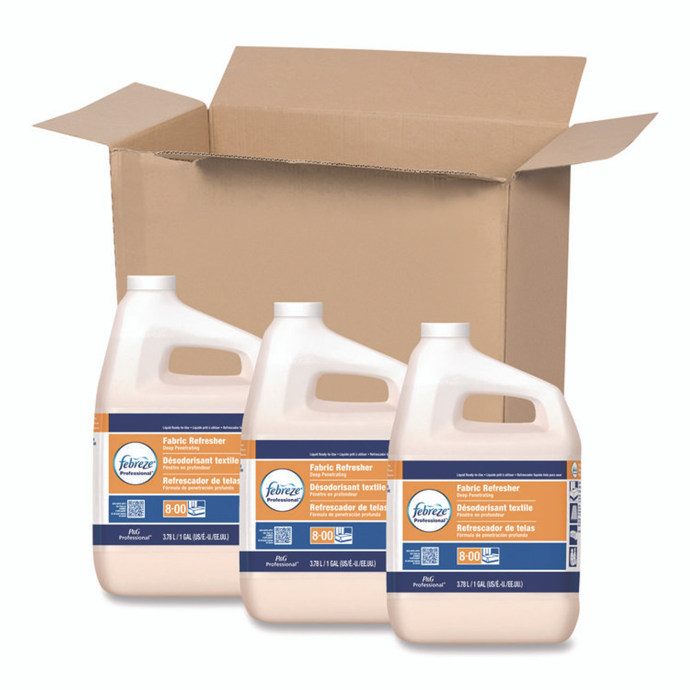 PROCTER & GAMBLE Febreze® 33032CT Professional Deep Penetrating Fabric Refresher, Fresh Clean, 1 gal Bottle, 3/Carton