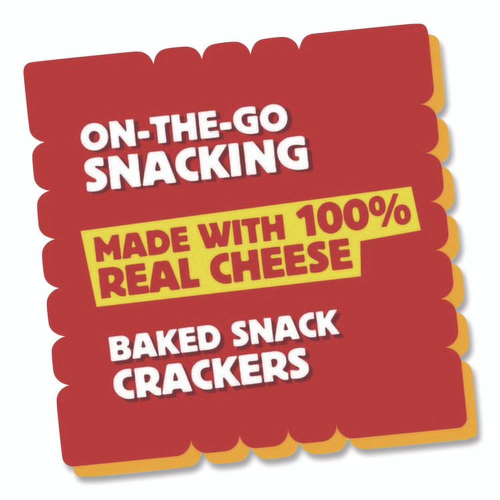 KELLOGG'S Sunshine® 827553 Cheez-it Crackers, Original, 1.5 oz Pack, 45 Packs/Carton