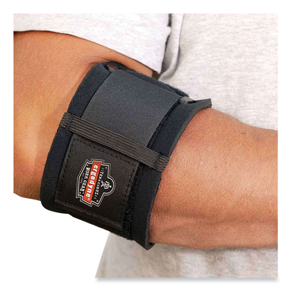 TENACIOUS HOLDINGS, INC. ergodyne® 16002 ProFlex 500 Elbow Brace Strap, Small, Black