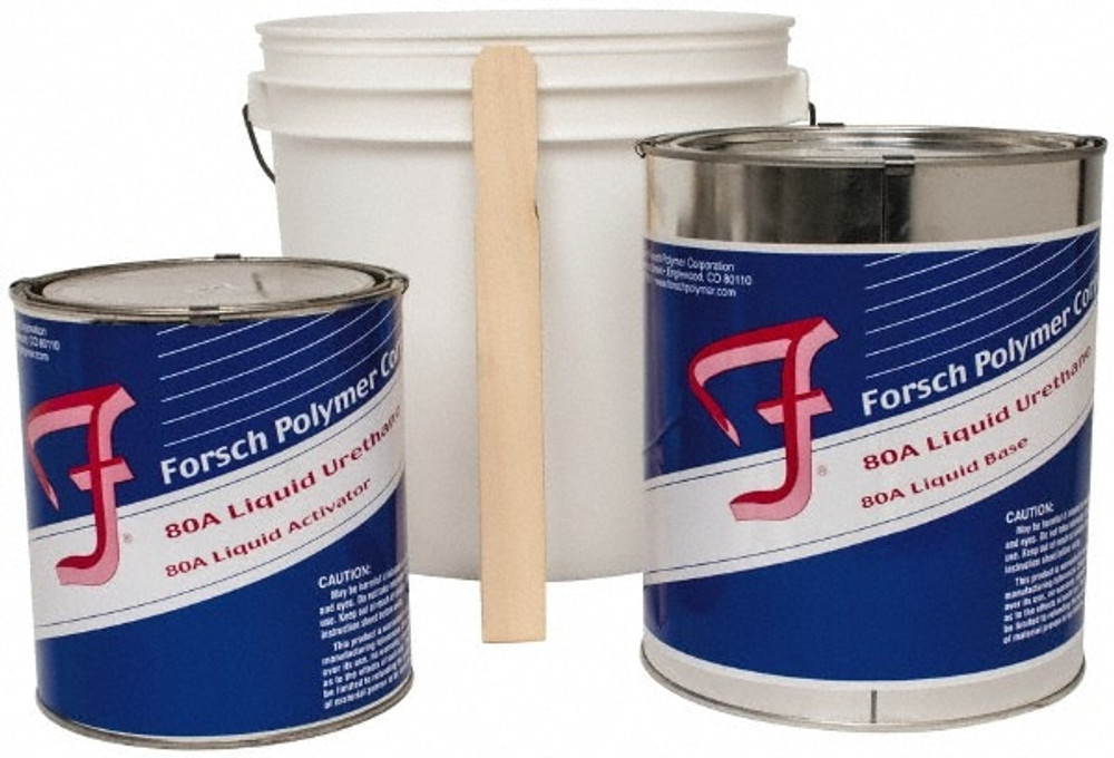 Forsch Polymer Corp URS 5180-10 LB Castable Rubber: 10 lb Kit, Tan, Polyurethane