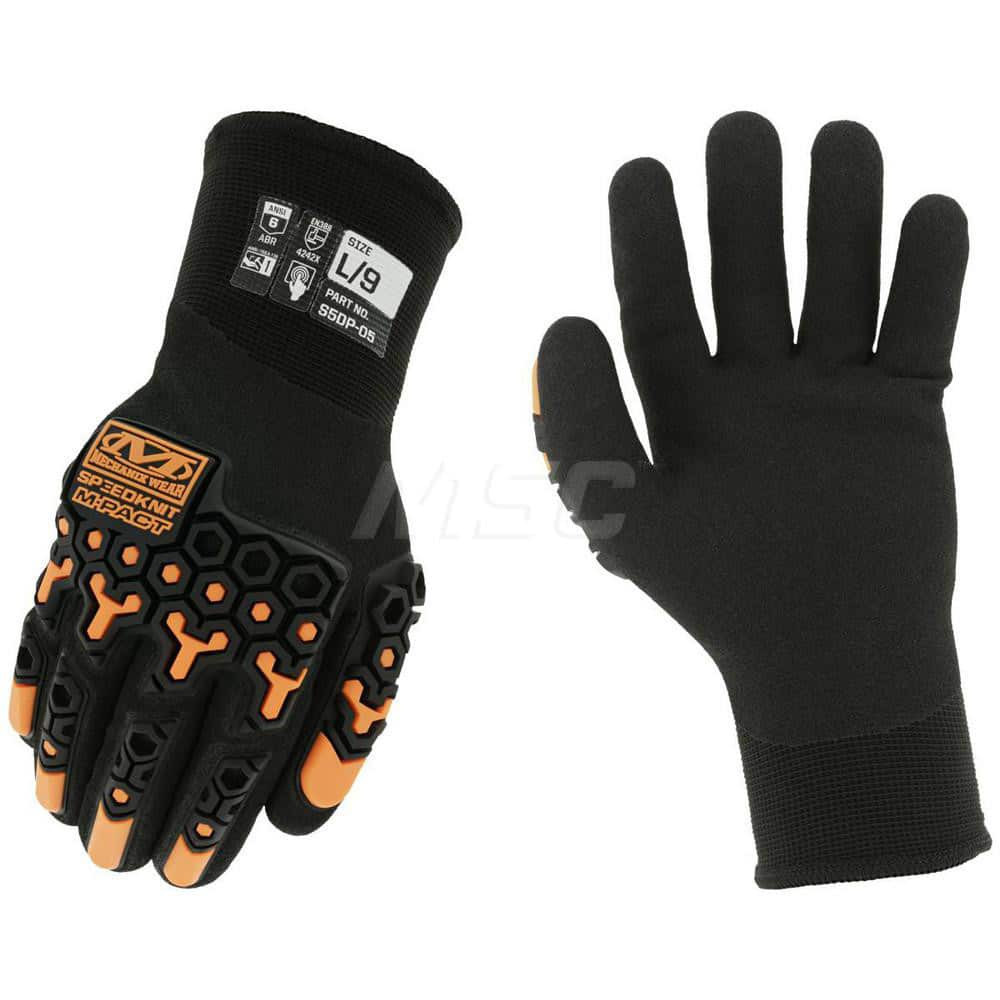 Mechanix Wear S5DP-05-009 Work & General Purpose Gloves; Glove Type: Field Work ; Application: For Mining & Metalworking Applications ; Glove Material: Nylon ; Lining Material: Nylon ; Back Material: Nylon ; Cuff Material: Knit