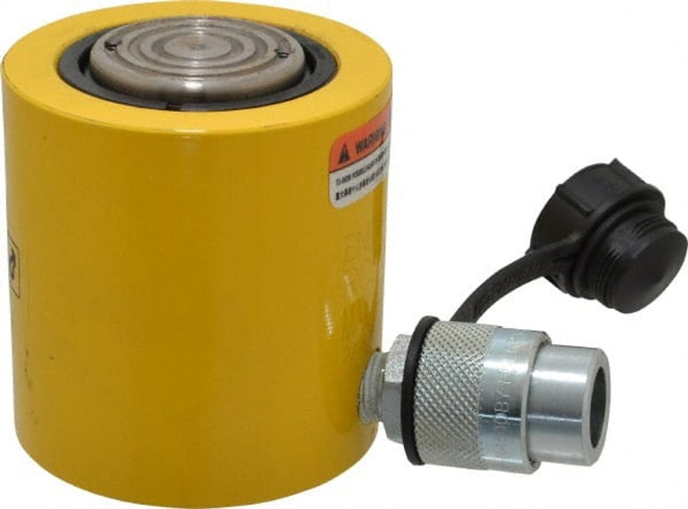 Enerpac RCS201 Portable Hydraulic Cylinder: Single Acting, 7.75 cu in Oil Capacity