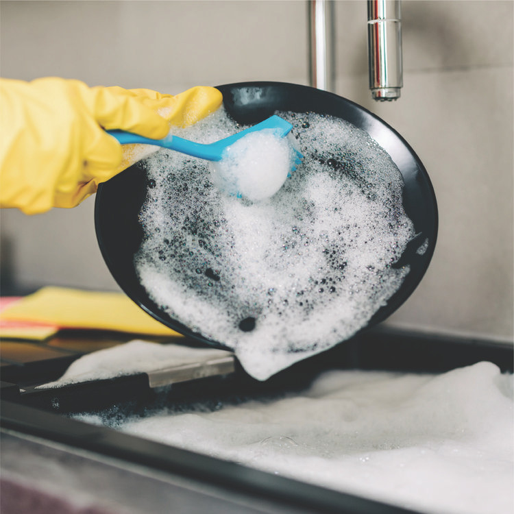 BETCO CORPORATION 1100400 Symplicity Tilly Hand Dishwashing Detergent, Fresh Bouquet Scent, 1 gal Bottle, 4/Carton