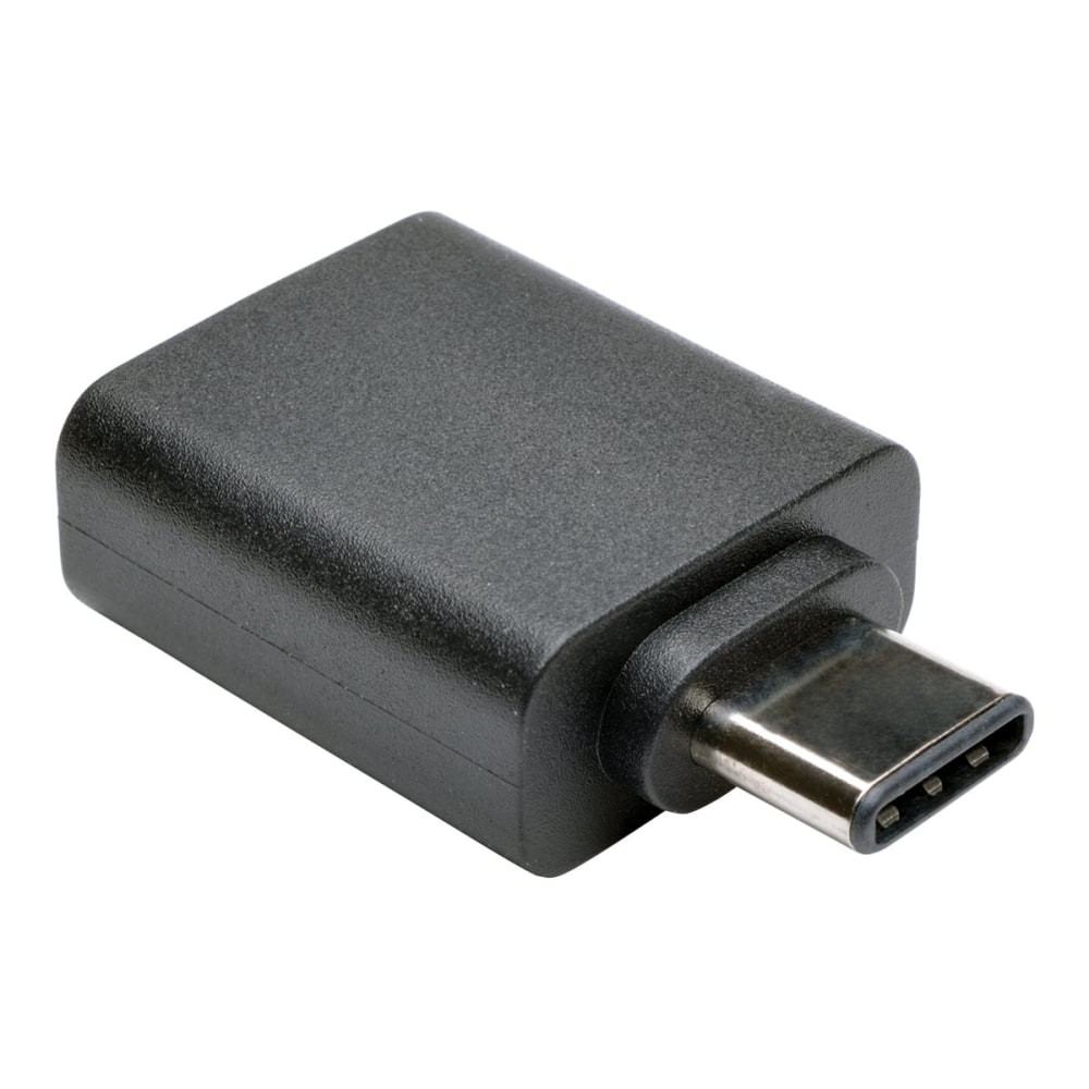 TRIPP LITE U428-000-F  USB 3.1 Gen 1.5 Adapter USB-C to USB Type A M/F 5 Gbps Tablet Smart Phone - USB adapter - USB Type A (F) to 24 pin USB-C (M) - USB 3.1 - black