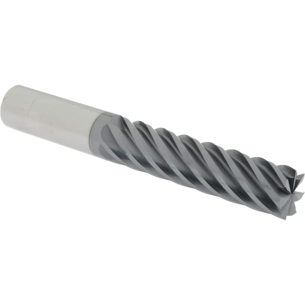 Accupro 6503344 Square End Mill:  1.0000" Dia, 4.125" LOC, 1" Shank Dia, 7" OAL, 7 Flutes, Solid Carbide