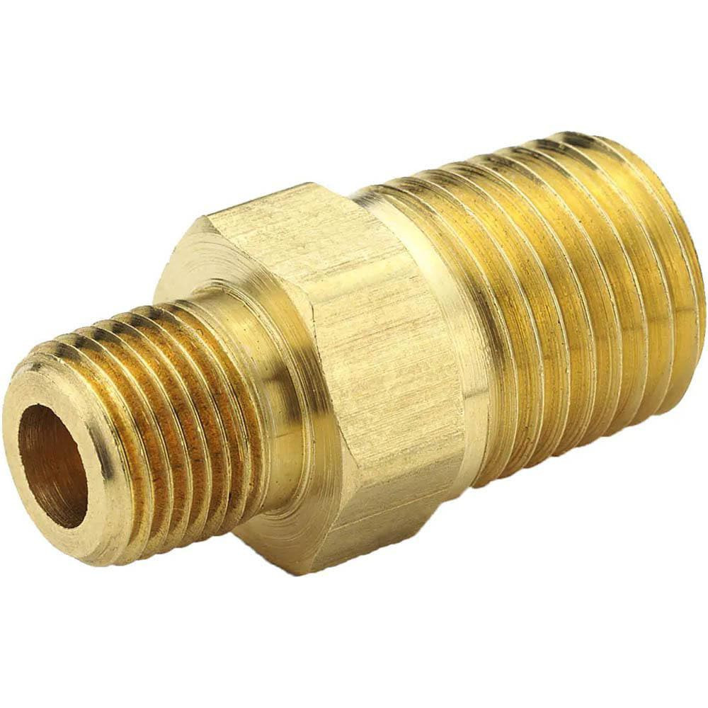 Parker 216P-8-4 Industrial Pipe Hex Plug: 1/2 x 1/4" Male Thread, MNPTF