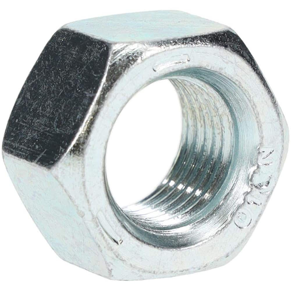 Value Collection 31215 Hex Nut: 1/2-20, SAE J995 Grade 5 Steel, Zinc-Plated