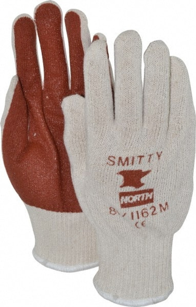 North 81/1162M General Purpose Work Gloves: Medium, Nitrile Coated, Cotton Blend