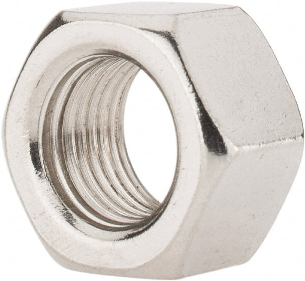 Value Collection 3390 Hex Nut: 1/2-20, Grade 18-8 Stainless Steel, Uncoated