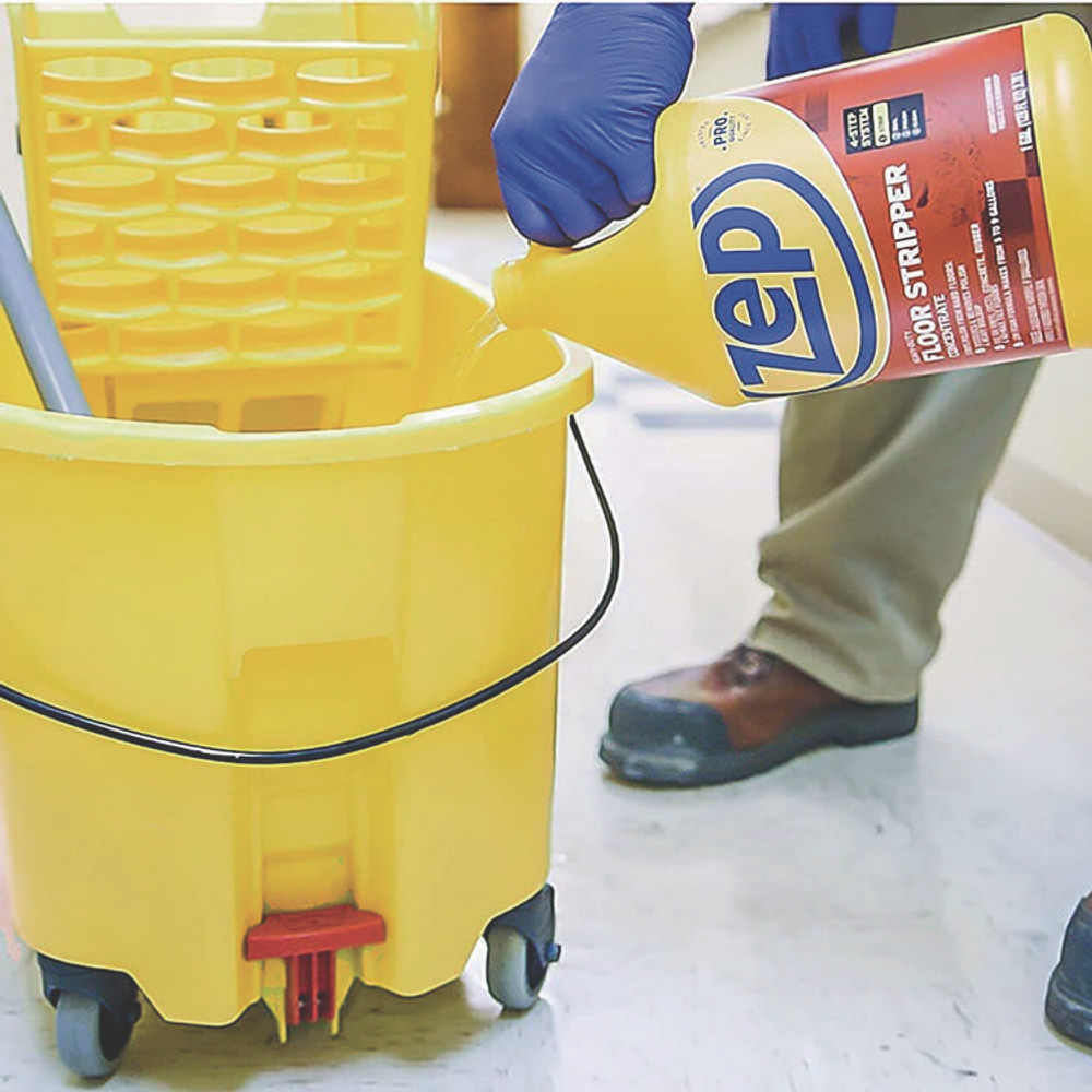 ZEP INC. Commercial® ZULFFS128CT Floor Stripper, Unscented, 1 gal, 4/Carton